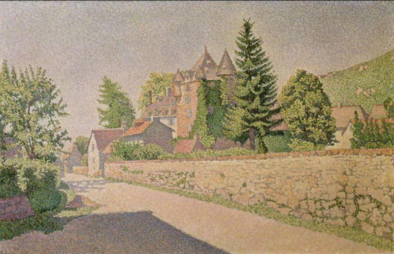 Paul Signac Chateau de Comblat oil painting picture